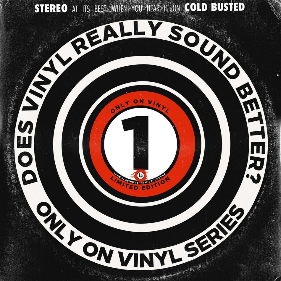 Various Artists - Only On Vinyl 1 - Crowdfunded Limited Edition 12 Inch Vinyl - Cold Busted
