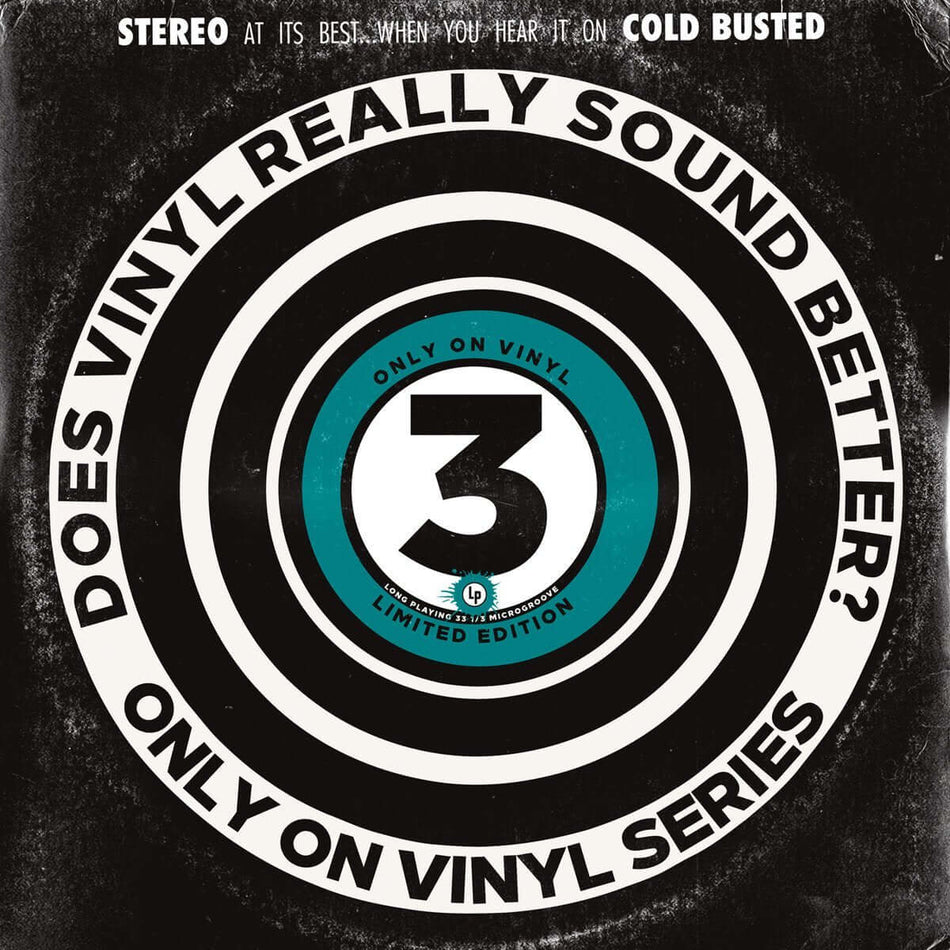 Various Artists - Only On Vinyl 3 - Limited Edition 12 Inch Vinyl - Cold Busted