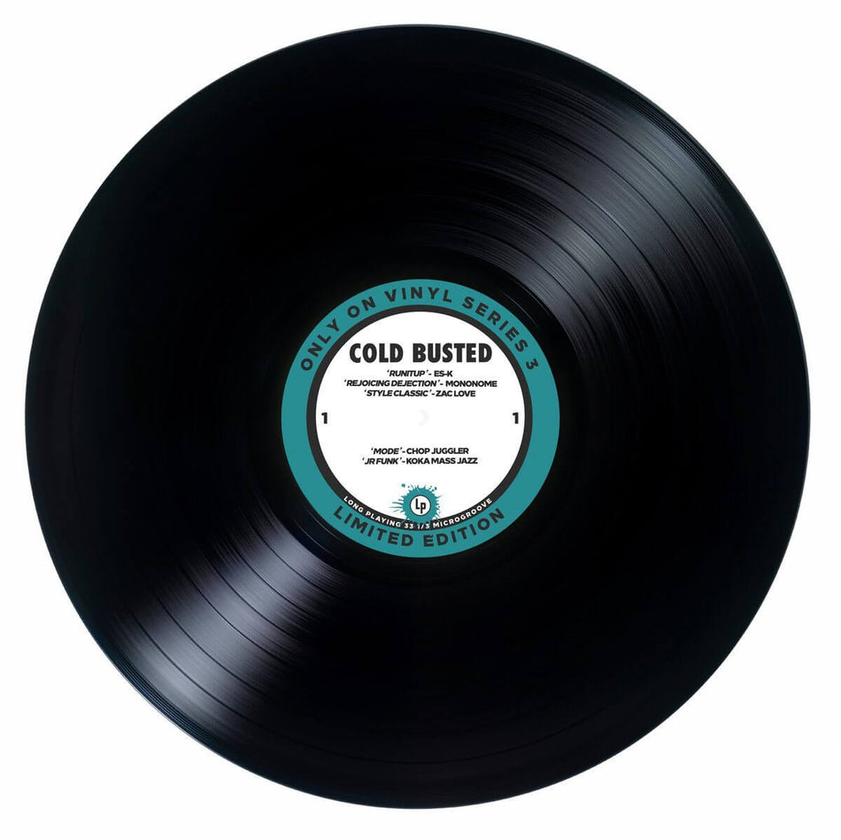 Various Artists - Only On Vinyl 3 - Limited Edition 12 Inch Vinyl - Cold Busted