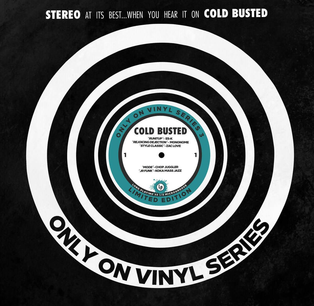 Various Artists - Only On Vinyl 3 - Cold Busted – COLD BUSTED