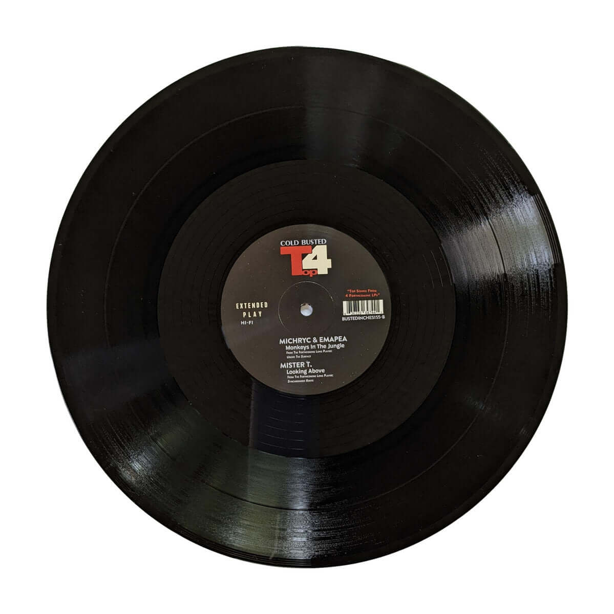 Various Artists - Top 4 - Limited Edition 12" Vinyl - Cold Busted