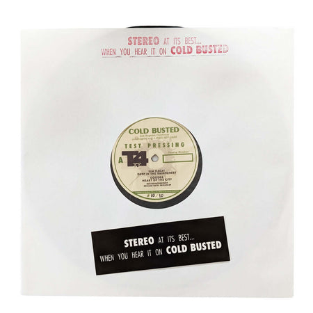 Various Artists - Top 4 - Limited Edition 12 Inch Vinyl Test Pressing - Cold Busted