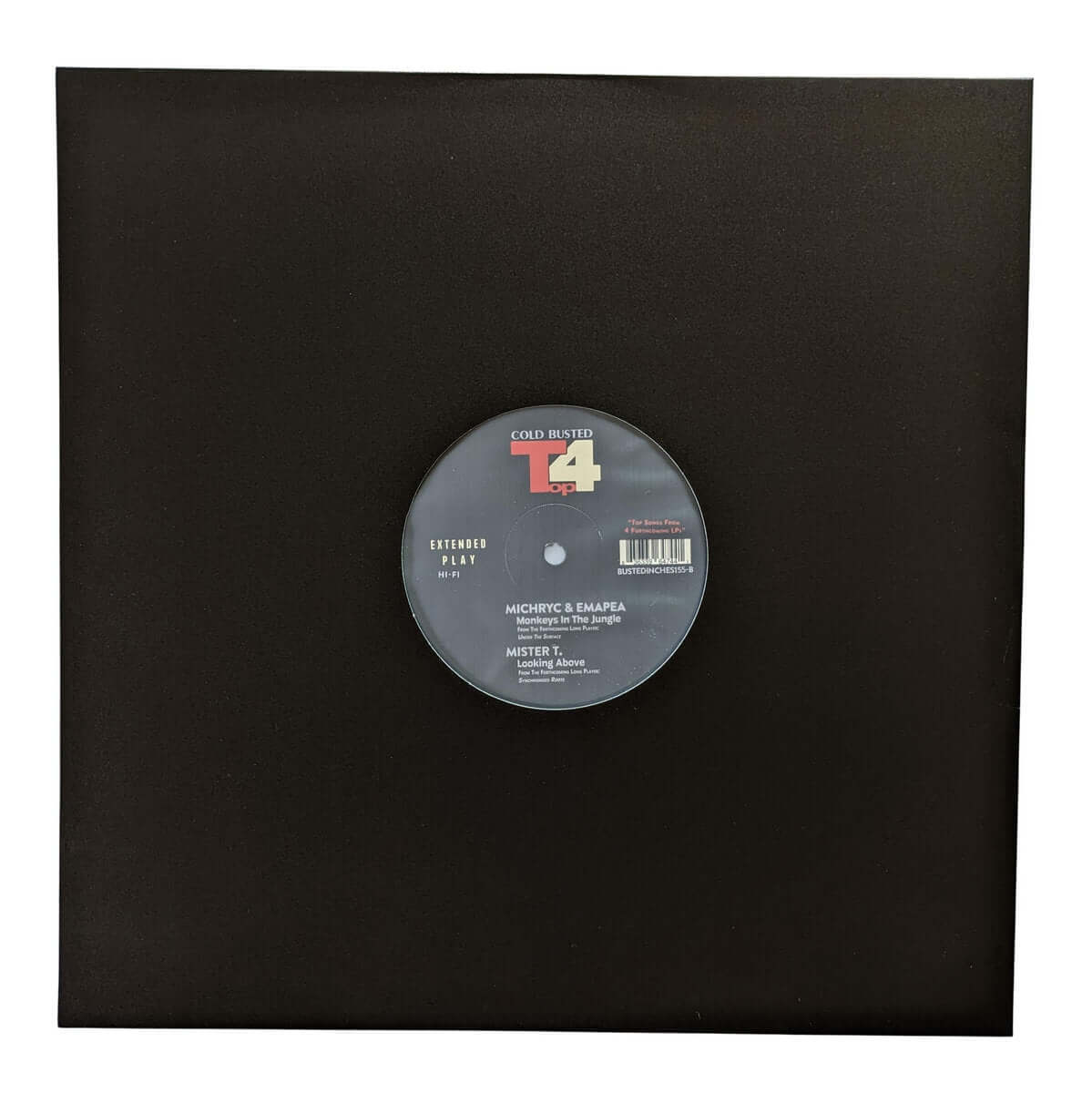 Various Artists - Top 4 - Limited Edition 12" Vinyl - Cold Busted