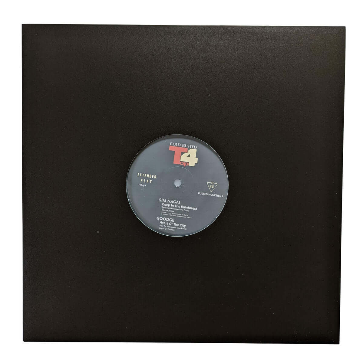 Various Artists - Top 4 - Limited Edition 12" Vinyl - Cold Busted