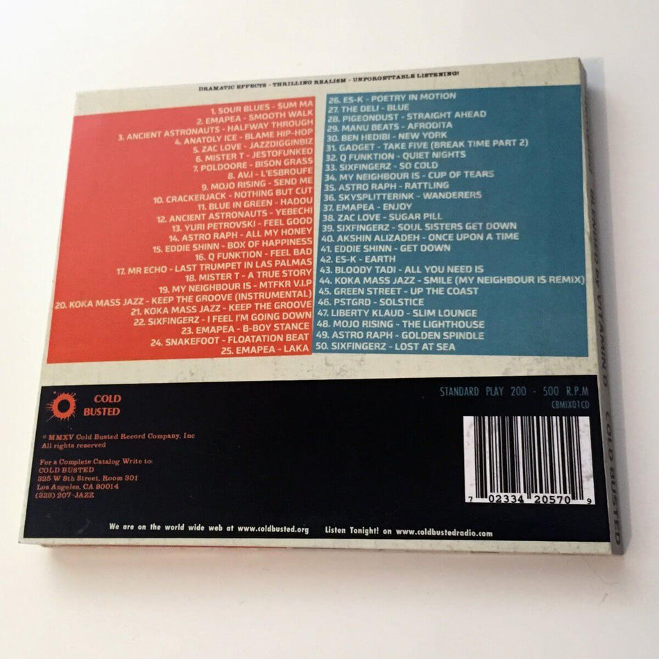 Various Artists - Uninterrupted - Blended By Vitamin D - Limited Edition Compact Disc - Cold Busted